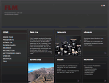 Tablet Screenshot of flm-gmbh.com